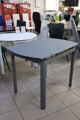 Стол Обеденный DAOSUN DT 8109 100-70 Серый сатин реальная фотография