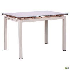 Cтол обеденный Афины База AMF 110(170)X74 Сливочный реальная фотография