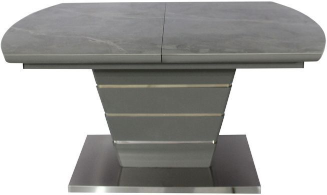 Стіл Обідній DAOSUN 8103 DT 140(190)х90 Світло-сірий жива фотографія