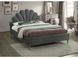 Кровать SANTANA Velvet Signal 160x200 Серый