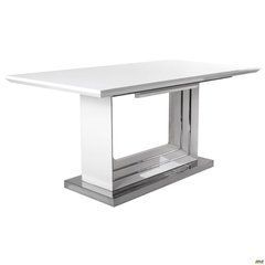 Cтол обеденный Camelia AMF 160(220)X90 Белый реальная фотография