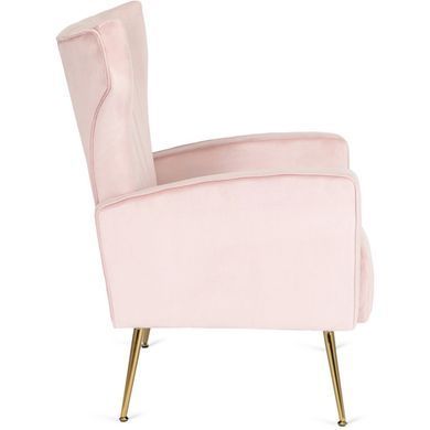 Крісло м'яке DIANA Velvet MEBEL ELITE Рожевий