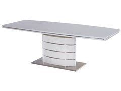 Стол Обеденный FANO Signal 120(180)X80 Белый реальная фотография