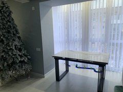 Стол Обеденный D77 КЕРАМИКА AURORA Испания ST 140(200)х80 см Белый Мрамор реальная фотография