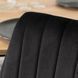 Стул бархатный MEBEL ELITE BARI Черный