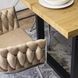 Стілець SIENA Velvet Mebel Elite Бежевий / хром