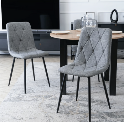 Стілець ROBIN 2 Mebel Elite Сірий жива фотографія
