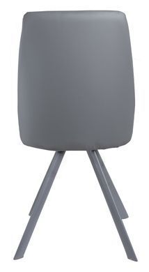 Стілець DAOSUN DC 220 Сірий Екошкіра жива фотографія