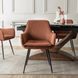 Стул EDRICK Mebel Elite Ткань Красный реальная фотография