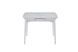 Стол Обеденный ASKOLD CERAMIC Snow white Matt (White leg) Bjorn 120(160)х80 Белый Эффект Мрамора