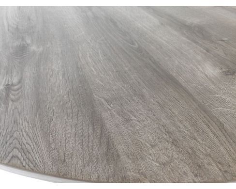 Стол раскладной TML-660 VETRO 120x120 Пепельный Дуб реальная фотография