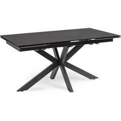 Стол раскладной MEBEL ELITE BRUNO 160(240)х90 см Черный реальная фотография
