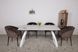 Стол обеденный LONDON Nicolas 160/240x90x75 Керамика Молочный