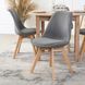 Стілець MEBEL ELITE NEVEL Сірий
