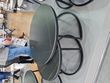 Журнальний столик FERRANTE D Кераміка Signal 80x80 Ефект Мармуру Чорний / Чорний Мат жива фотографія