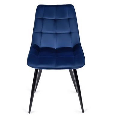 Стул RIO Velvet Mebel Elite Темно-синий реальная фотография