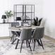 Стіл розкладний круглий MEBEL ELITE LUKAS 100-250х100 см, Бетон