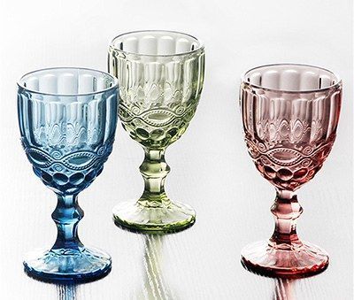 Бокал для вина ВИНТАЖ Olens 250 мл Розовый