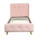 Кровать MIKEL Velvet Mebel Elite 90x200 Розовый