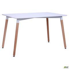Cтол обеденный Elsa AMF 120X80 Белый реальная фотография