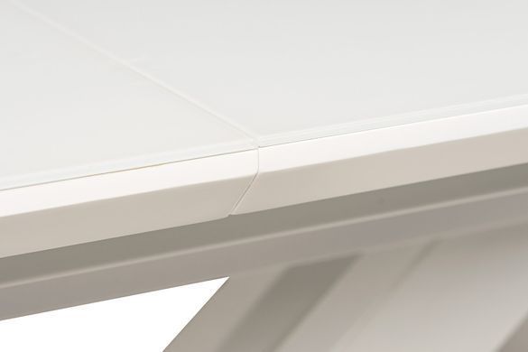 Стол раскладной TML-500 VETRO 140/180x80 Белый Матовый реальная фотография