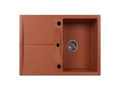 Кухонна мийка LUX 10 А56  Alveus 78x50x20 Теракотовий