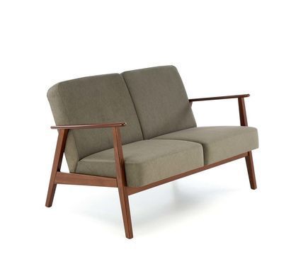 Диван двухместный HALMAR MILANO 2S - оливковый