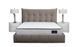 Ліжко ТЕАНА Velvet Prestol 180x200 Беж жива фотографія