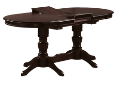 Стол обеденный Anjelica Signal 150(185)x90 Темный Орех реальная фотография
