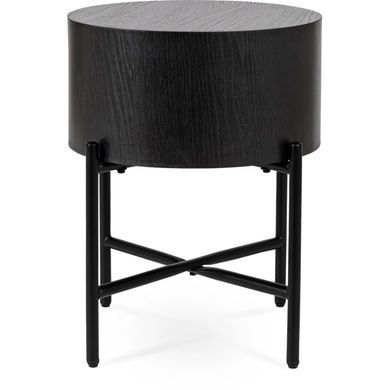 Журнальный столик MEBEL ELITE CEVES 40x40&nbsp;Черный реальная фотография