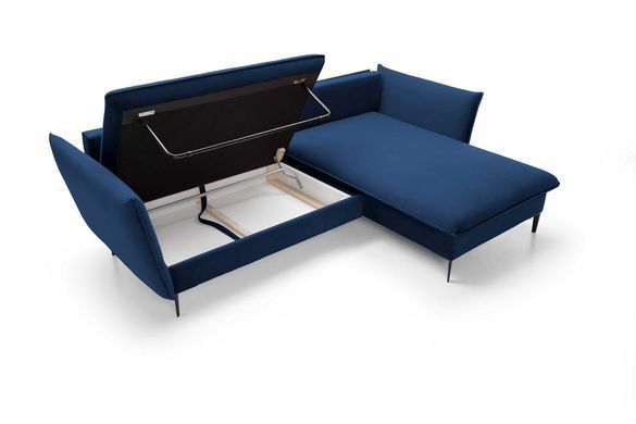 Диван кутовий розкладний ГЛОС / GLOSS на ніжках Perfect Home Польща
