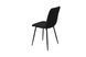 Стул PERLA Velvet Intarsio Черный