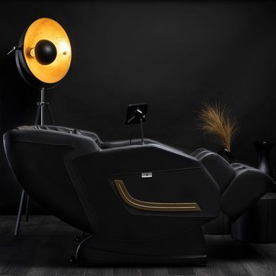 Масажне крісло MEBEL ELITE PX PRO MAX екошкіра чорний