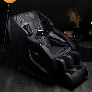 Масажне крісло MEBEL ELITE PX PRO MAX екошкіра чорний