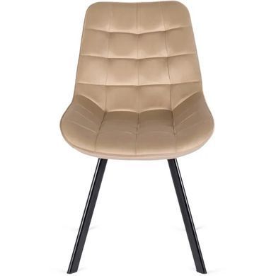 Стілець RICK Velvet Mebel Elite , Бежевий жива фотографія