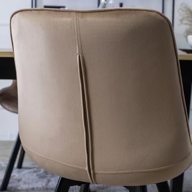 Стілець RICK Velvet Mebel Elite , Бежевий жива фотографія