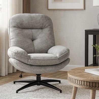 Мягкое поворотное кресло MEBEL ELITE MESA Серый
