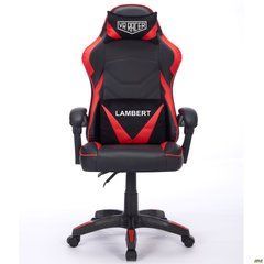 Кресло геймерское VR Racer Dexter Lambert AMF черный/красный реальная фотография
